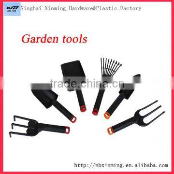 6 in 1 plastic home garden tool set