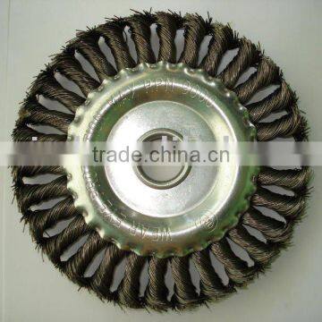 Twist Knotted Wire wheel Brush