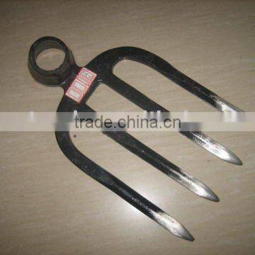 30020115 116 high quality forging hoe digging fork