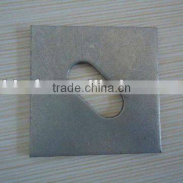 2"*2"*1/4"&3x3x1/4" Square/round/slooted Hole Washer on Sale photo-3