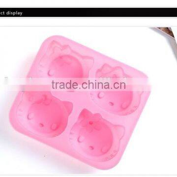 Pink Silicone Cake Molds Baking Tools