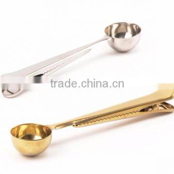 Popular 18/10 stainless steel mini metal coffee measuring spoon