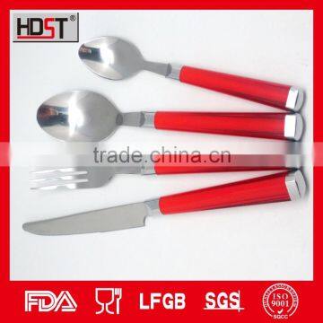 red color handle Middle-east fashion personal cutlery