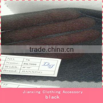 100% Polyester Tricot Warp Knitted Fusible Fabric for garment microdot glue fusing interlining