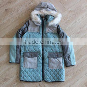 Hot Sale Coat Woman Fashion Down Feather Coat / Padded Long Down JACKET photo-5