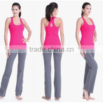 Wholesale Fashionable Workmanship 100% Cotton Yoga Pants