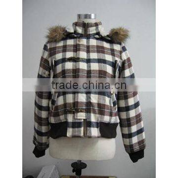 Ladies' hooded coat