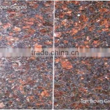 Indian Tan Brown Granite Stairs, Tiles & Counter Tops