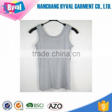 Modal Cotton Girls Yogo Tank Top u Neck Base Shirts Gym Vest Athletic Singlets Wholesale photo-6