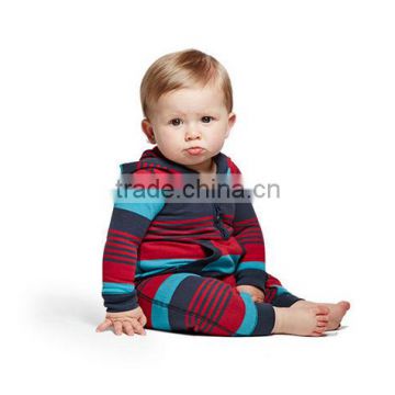 china factory cotton striped winter baby clothes