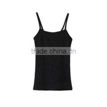 Trade Assurance Promotional 100% Cotton Custom Women Blank Tank Top photo-6