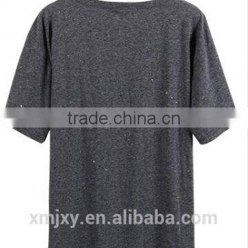 2016 Shining T-shirt O-neck Fashion Design for Girls photo-6