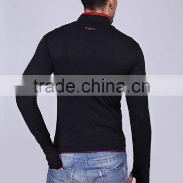 Mens Active Seamless Half Zip Long SleeveTrack Jacket, Fitness T Shirt photo-2