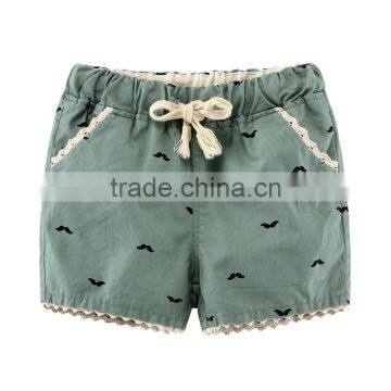 High Quality Full Printing Cotton Girls Shorts Kids photo-2