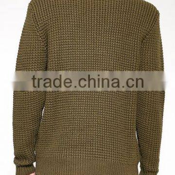 Oem Factory China Clothing 100% Cotton Fashion Crewneck Sweater for Men