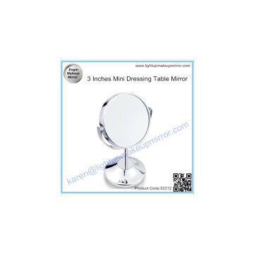 3 Inches Mini Dressing Table Mirror