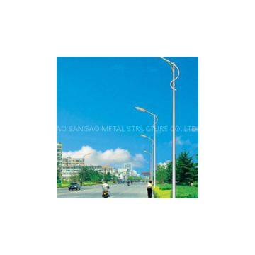 Single Arm Lighting Poles