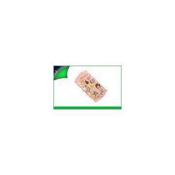 Cartoon Xperia Arc X12 Sony Cell Phone Cases With Diamond Stone Decal Pink / Yellow