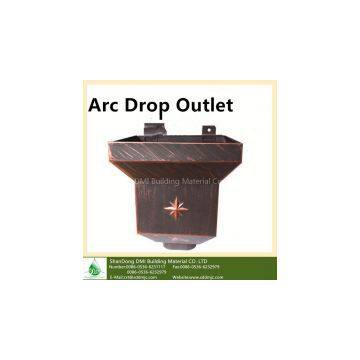 box gutter Manufacturers,aluminum rain gutter,  downspout drain underground