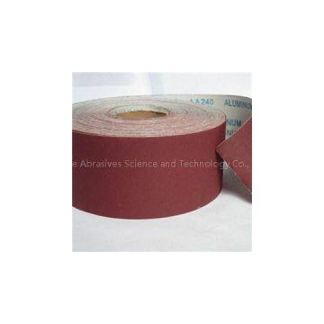 Aluminum Oxide Flexible Abrasive Cloth Rolls For Wood And Paint