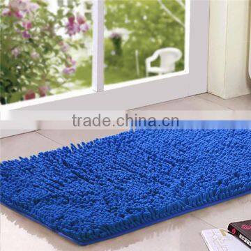 gaoyang factory wholesale antislip chenille bath mat