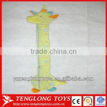 Baby growth deer plush height charts plush measuring charts