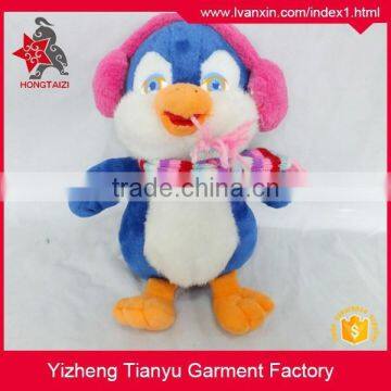 2015 newest cheap plush penguin toys/stuffed christmas penguin toy