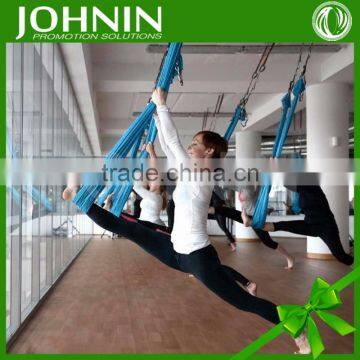 best selling high quality strong material high quality blue sport use indoor flying hammock