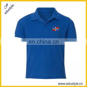 100% Cotton Short Sleeve Boys Primary School Uniform Designs