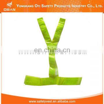 Hot selling high vis safety belt with reflective type waist industrial safety belt