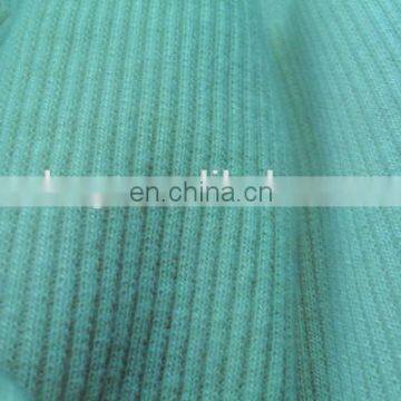 Winfar High Quality Hot Sale 100 Polyester Spandex Dyed Rib 2x2 Ribbed Knitted Fabric photo-4