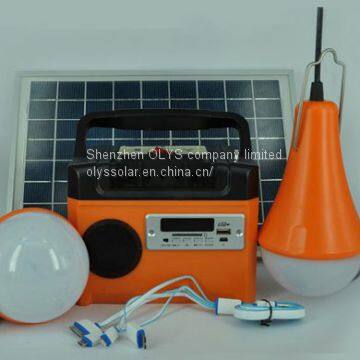 solar charging kits with radio