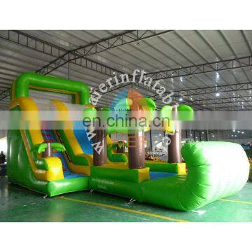 2017 Newest Green Coconut Tree Slide / Dry Inflatable Slide Wholesale Price Slide Zip Lock Plastic Bag photo-2