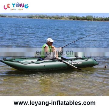 Durable Inflatable fishing Boat with pvc tarpaulin material