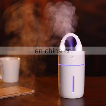 Desktop Cup Night Light USB Car Air Purifier, Mini Humidifier Car Air Freshener, Car Air Purifier Ionizer Oxygen Bar photo-2
