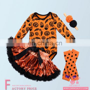 4 pcs 100% cotton long sleeve fancy girls baby Children clothing set