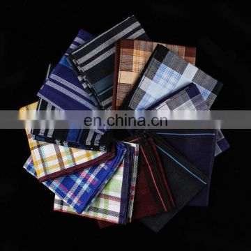 Europe Gentleman Sweat 100% cotton handkerchief simple square bandana