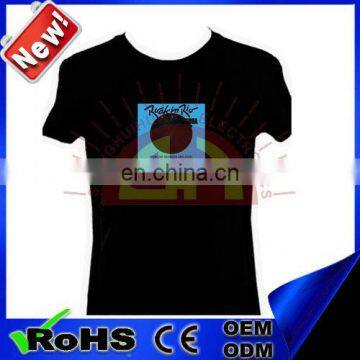 LED Light Up Night Club Shirt For Wholesale