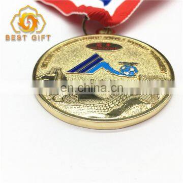 Custom High Quality Cheap Metal Gold Sliver Award Medal