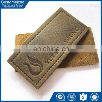 2016 The Most Popular Faux Leather Labels Wholesale