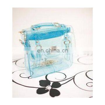 clear pvc plastic bag with snap button