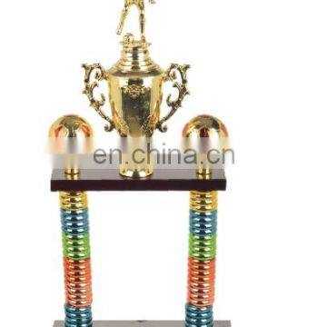 Fashionable New Design Wooden Trophy Columns for Souvenir Sport photo-3
