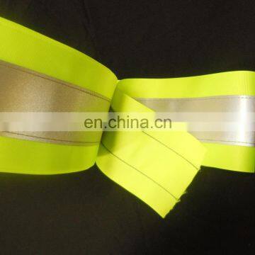 EN20471 Reflective tape sewing on vest safety clothing