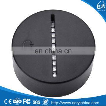 led base for acrylic/3d led lamp base/base led amazon wholesales