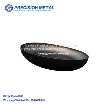 Regular use dish torispherical ellipsoidal head for Pressure vessel in large stock