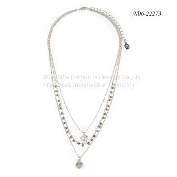 2019 New Fashion Style Pendant Necklaces Jewelry N06-22273  ，2019 New Style Alloy Pendant Necklace,  Alloy Gold Pendant Necklaces, Pendant Necklaces Jewelry
