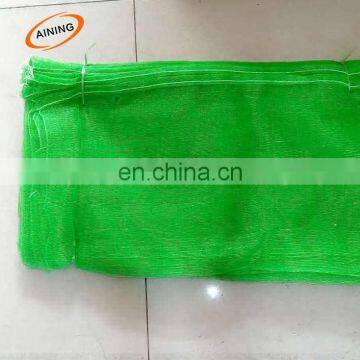 Polyester plastic packing mesh bag for potatoes tomatoes firewood