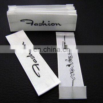 China supreme woven clothing label