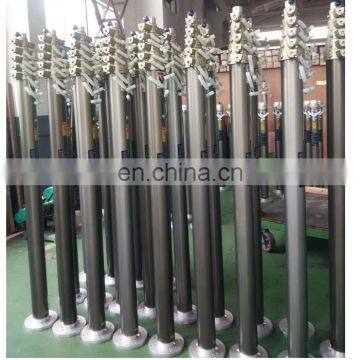 12m Portable Field Locking Telescopic Pneumatic Mast