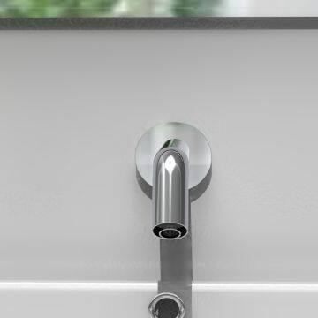 No Touch Kitchen Faucet Bathroom Mixer Wall Mounted Automatic Faucet